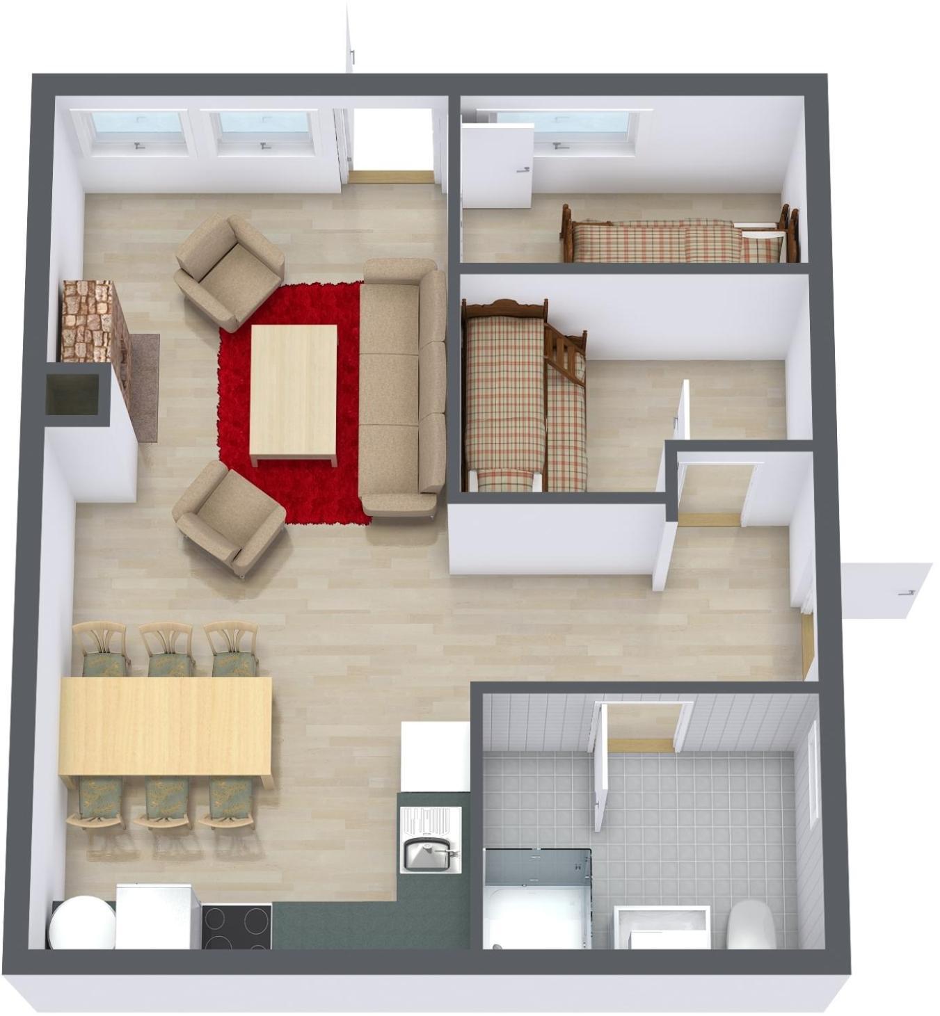 Hemsetunet Apartments هيمسيدال الغرفة الصورة