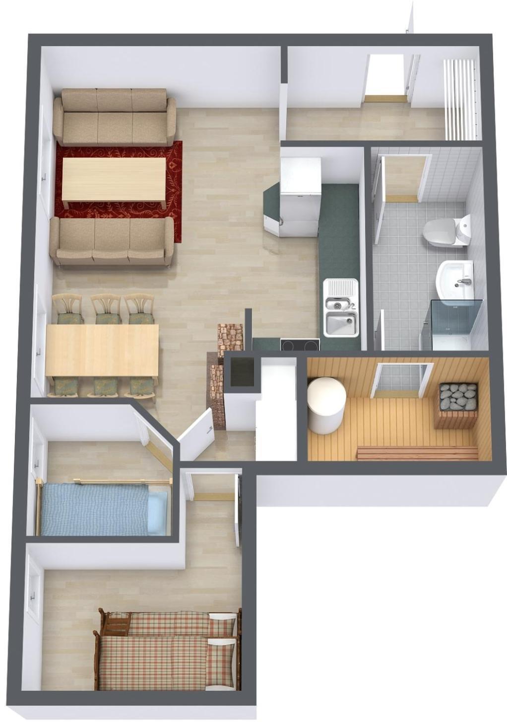 Hemsetunet Apartments هيمسيدال الغرفة الصورة