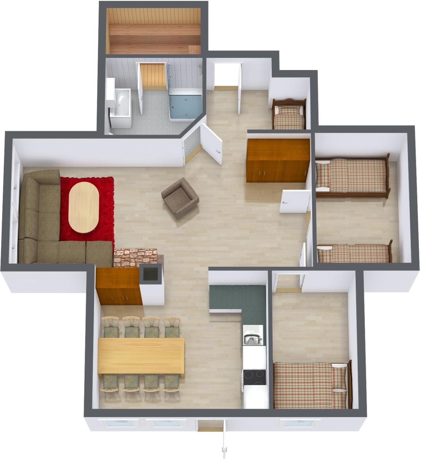 Hemsetunet Apartments هيمسيدال الغرفة الصورة